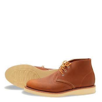 Red Wing Heritage Work - Bordove Chukka Cizmy Panske, RW016SK